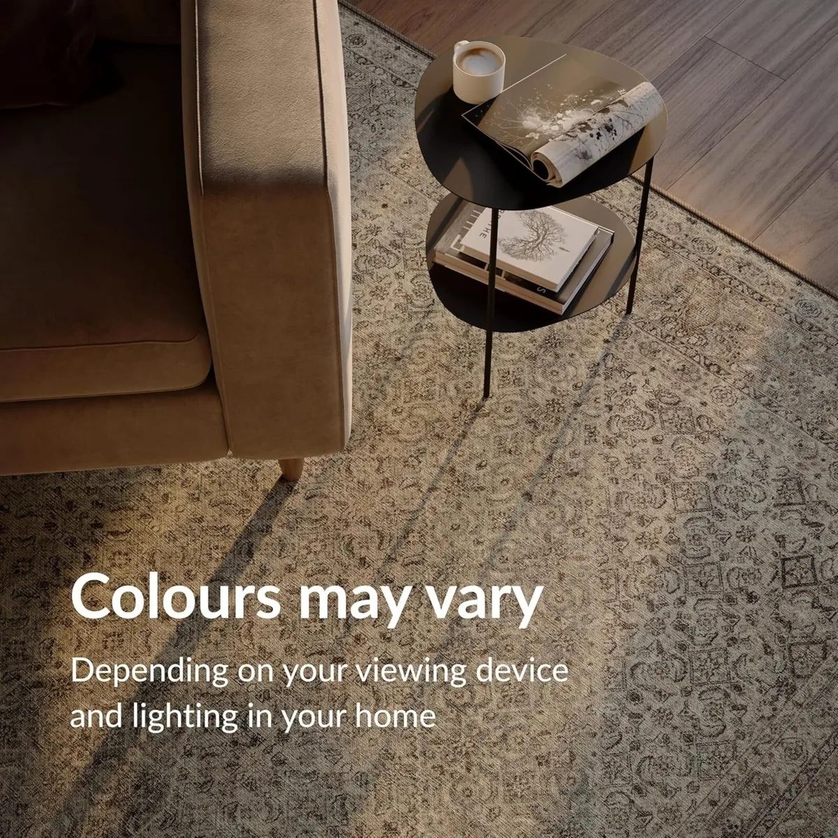 Machine Washable Rug 152x213cm 75% Recycled - Image 4