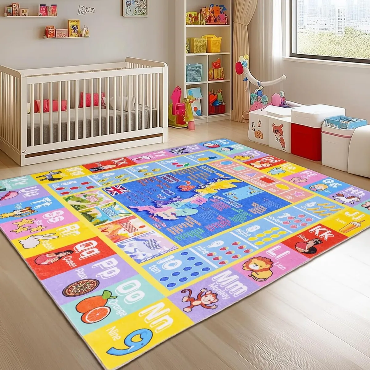 Kids Carpet Playmat Rug - 140x200 cm Huge Large - Image 1