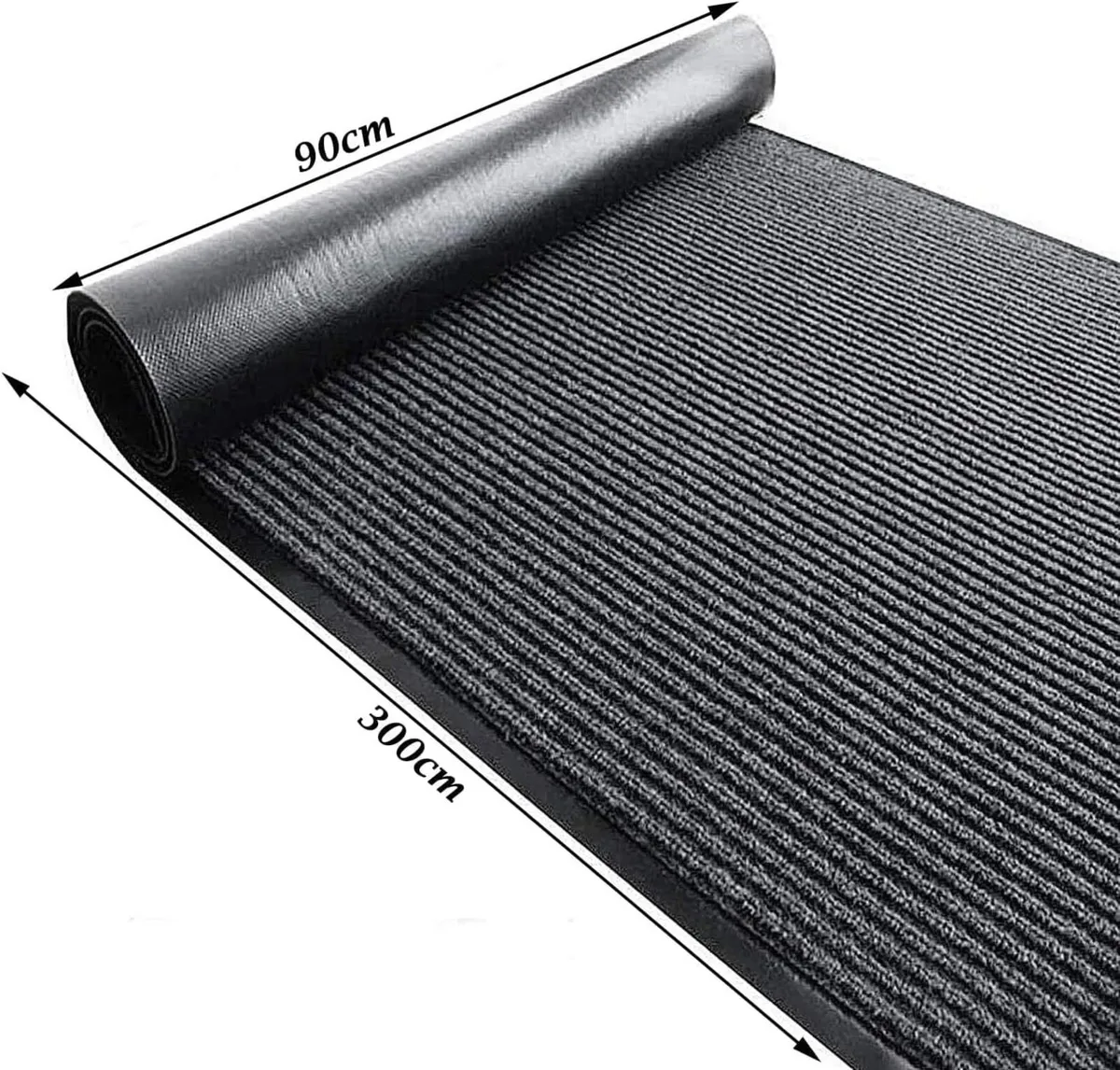 Carpet Runner 90x300cm Non-slip Dirt Stopper with - Image 3
