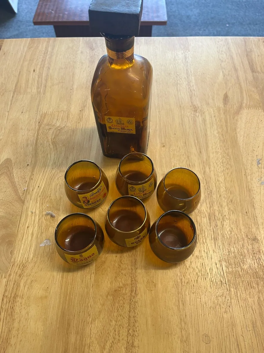 Decanter and shot glasses - Image 2