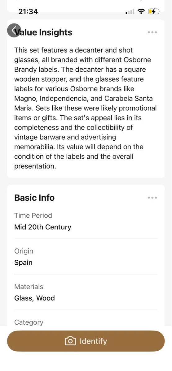 Decanter and shot glasses - Image 3