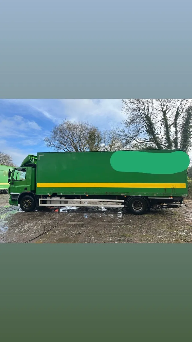2013 DAF CF65 300HP BOX BODY - Image 2