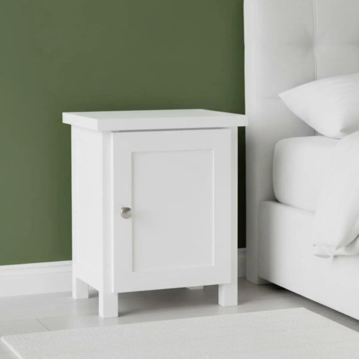Bedside Table - Premium Cabinet Slim and Compact - Image 1