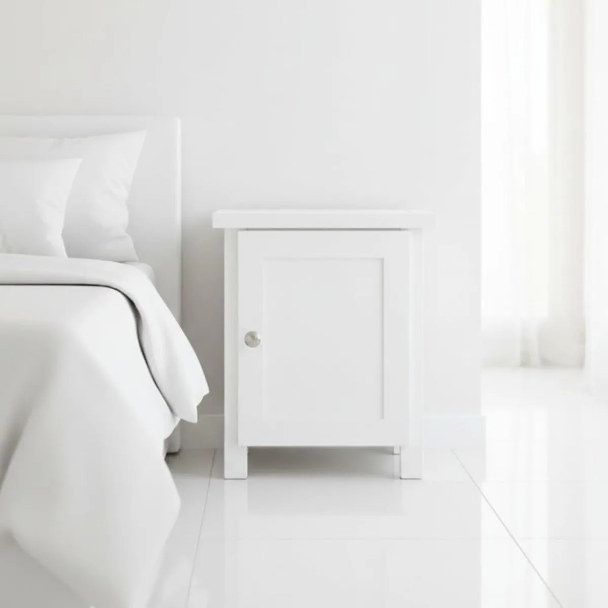 Bedside Table - Premium Cabinet Slim and Compact - Image 3