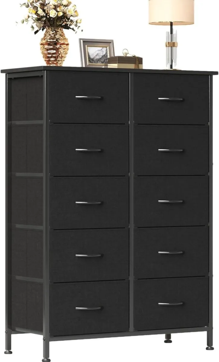 Chest of Drawers for Bedroom 10 Drawer Tall - Image 1