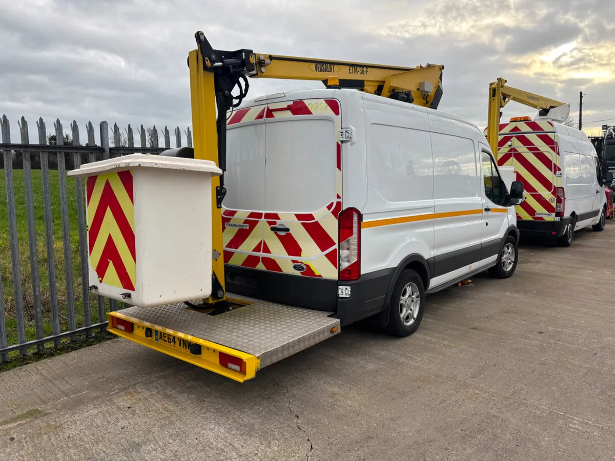 2015 transit 3.5 ton cherry picker 13 meter hoist - Image 2