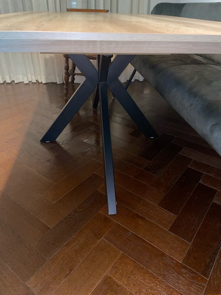 Easy Care Extending Dining Table - Image 4