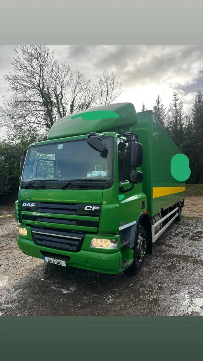 2013 DAF CF65 300HP BOX BODY - Image 1