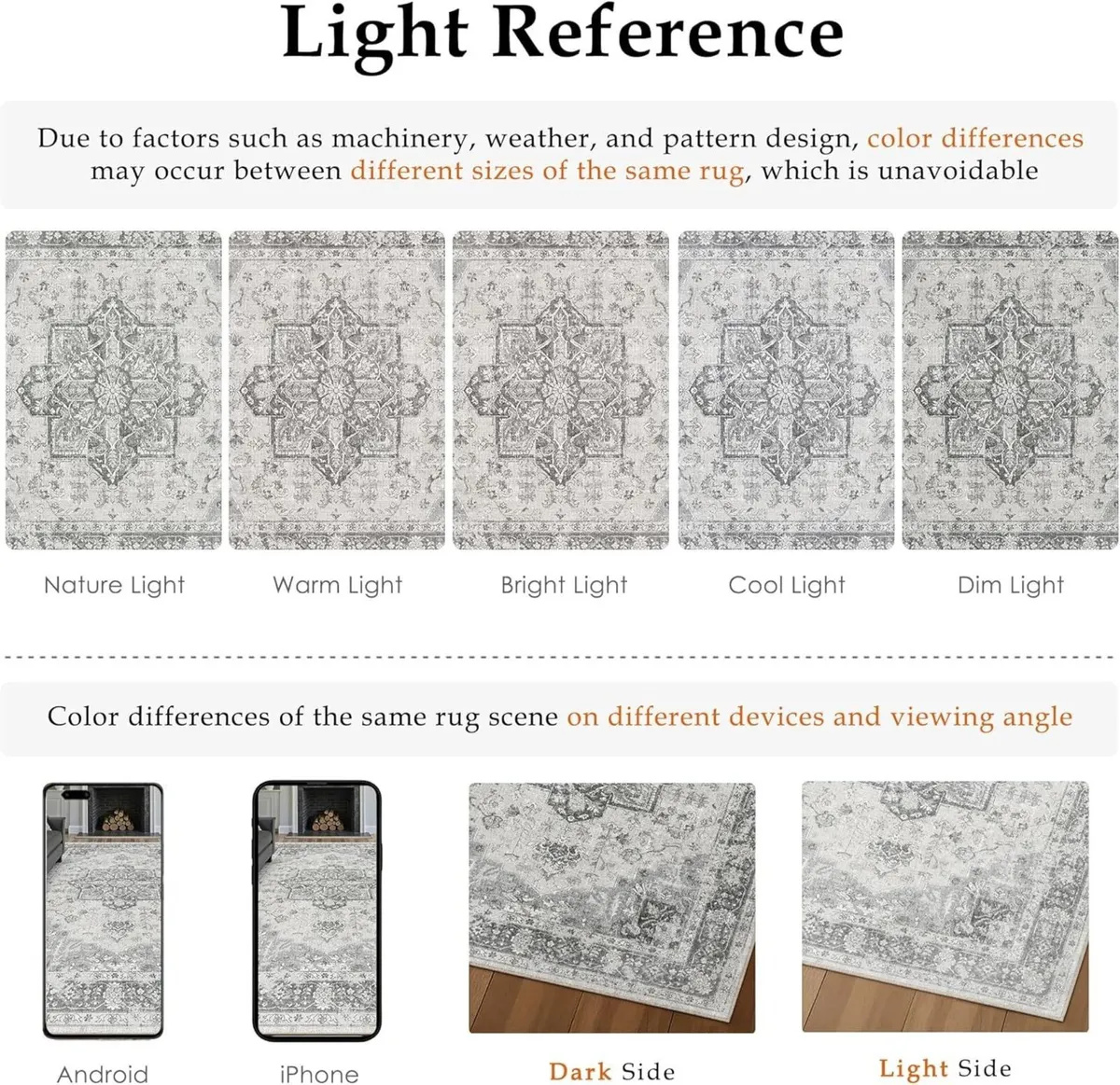 Vintage Rugs Living Room Area Rug 200x300cm - Image 2