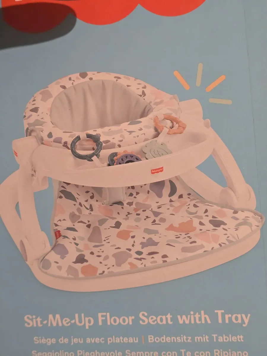 Fischer-price sit me up floor seat with tray - Image 2