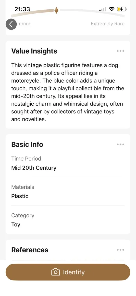 Vintage plastic figurine dog - Image 2