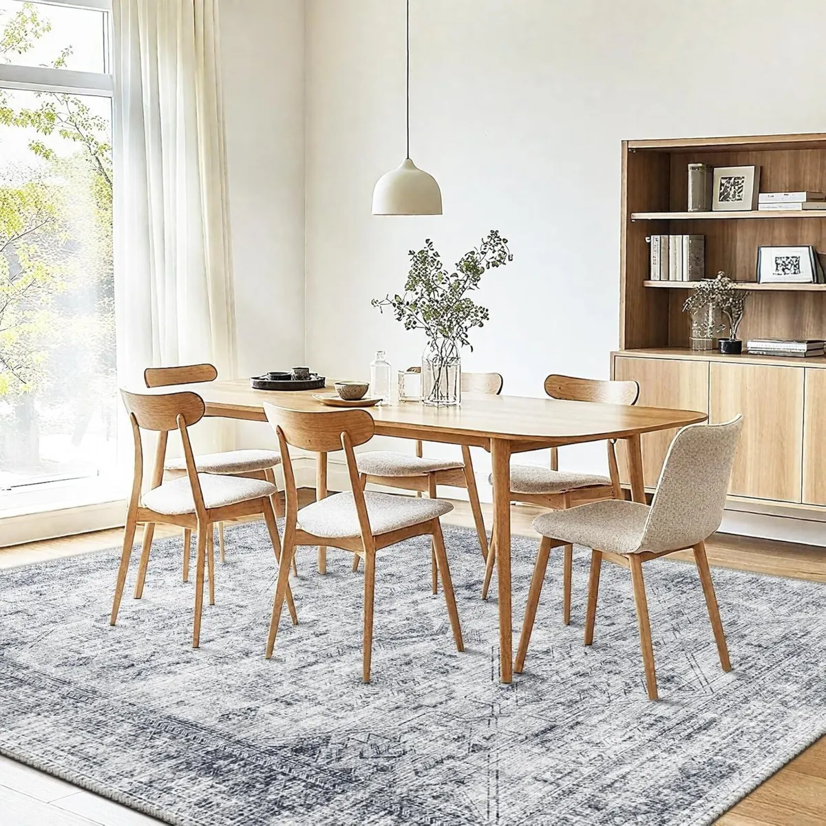 Modern Washable Rug 200 x 300 cm - Contemporary - Image 3