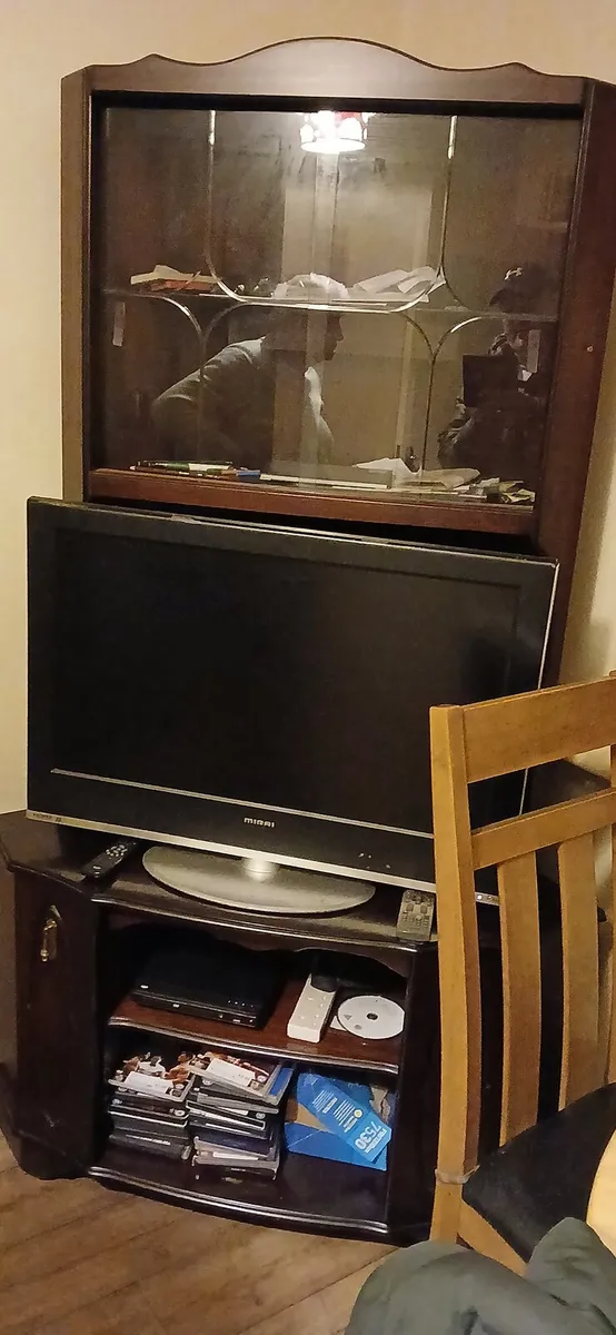 tall  tv corner cabinet - Image 2