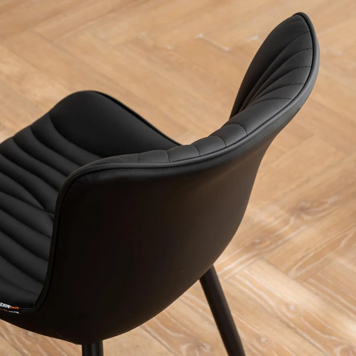 Dining Chairs Set of 2 Modern PU Leather Kitchen - Image 4