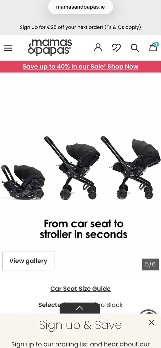Doona X (Isofix Base & Accessories Available) - Image 2