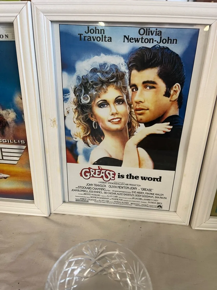 Framed poster “Grease” - Image 1