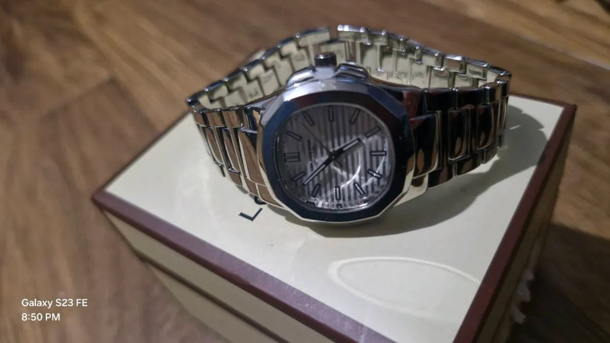 brand new silver watch - Image 4