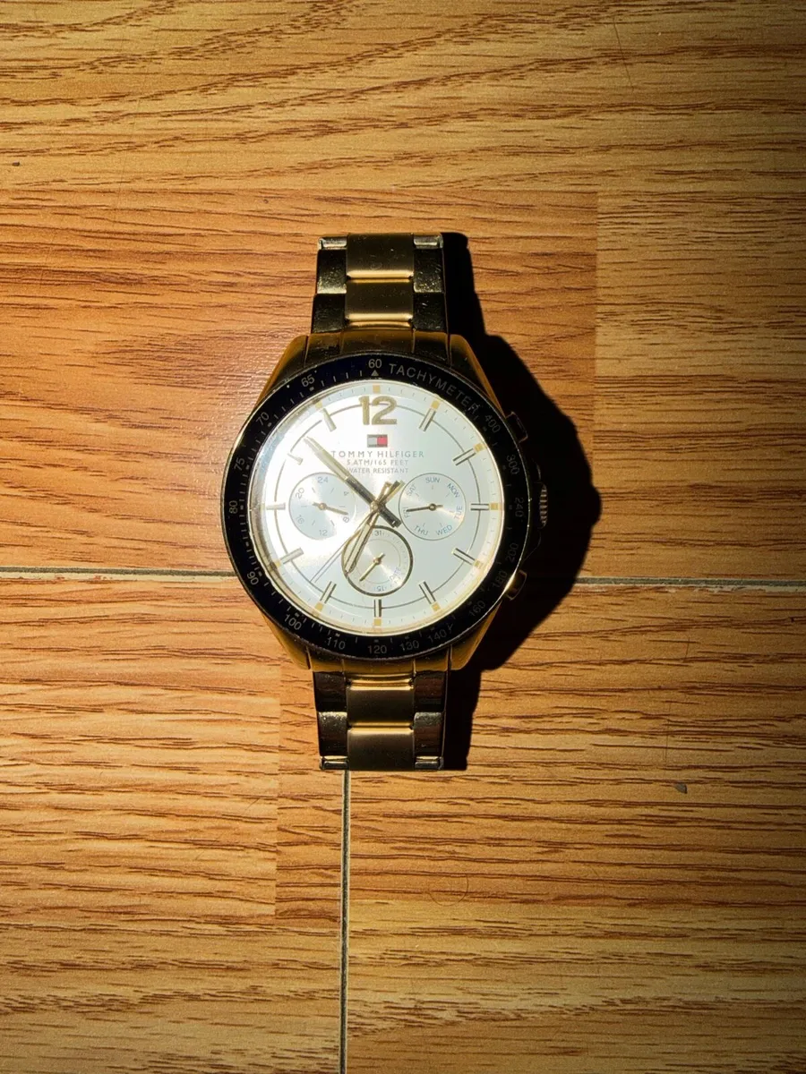 Tommy Hilfiger Men’s Gold Watch