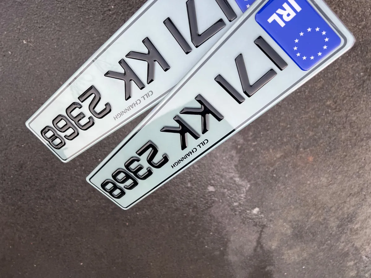 Upgrade to German jap printed metal number plates - Image 3