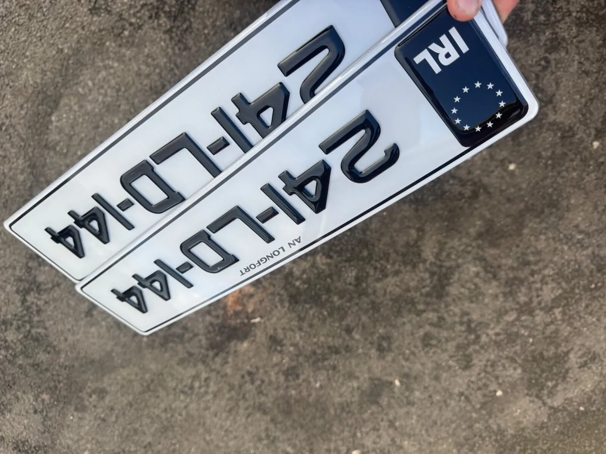 Gel number plates - Image 2