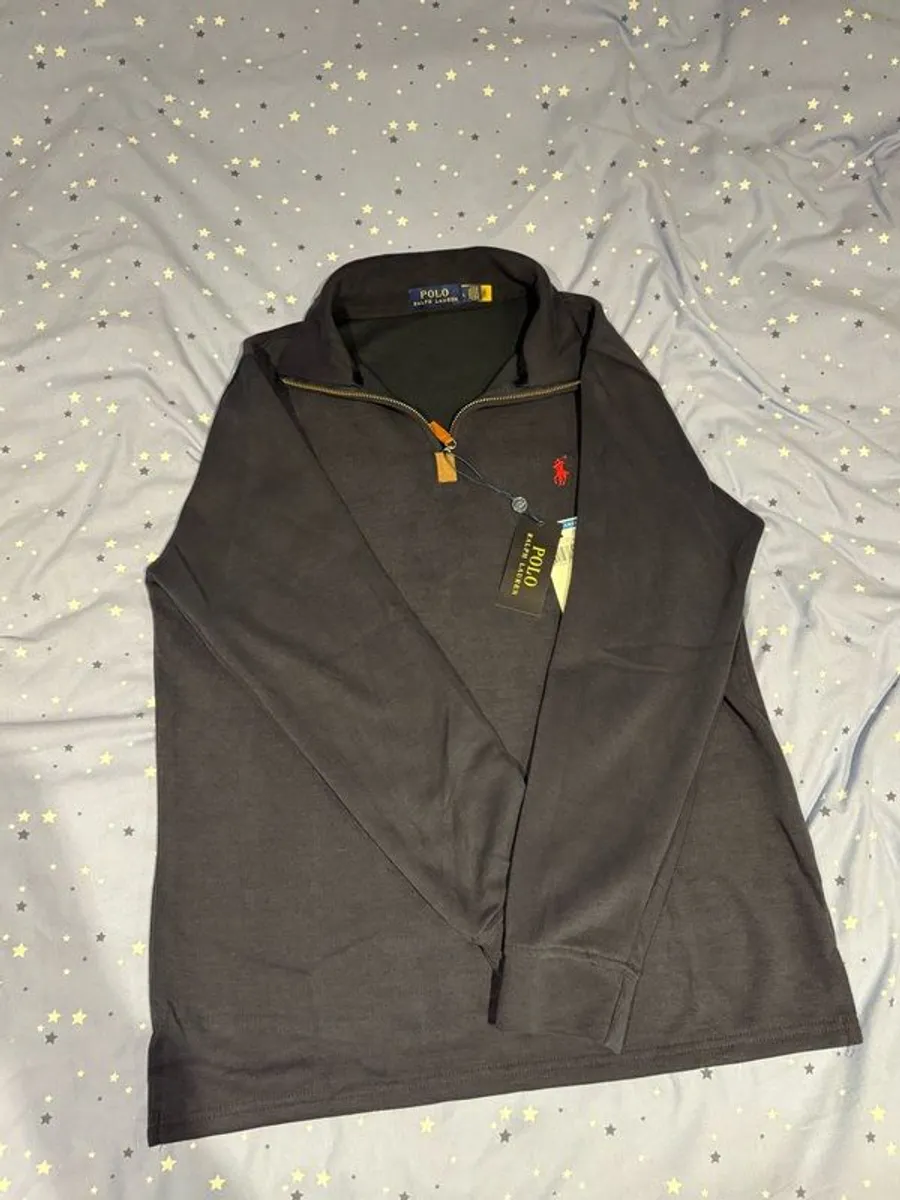 polo Ralph Lauren double knit half zip pullover - Image 4