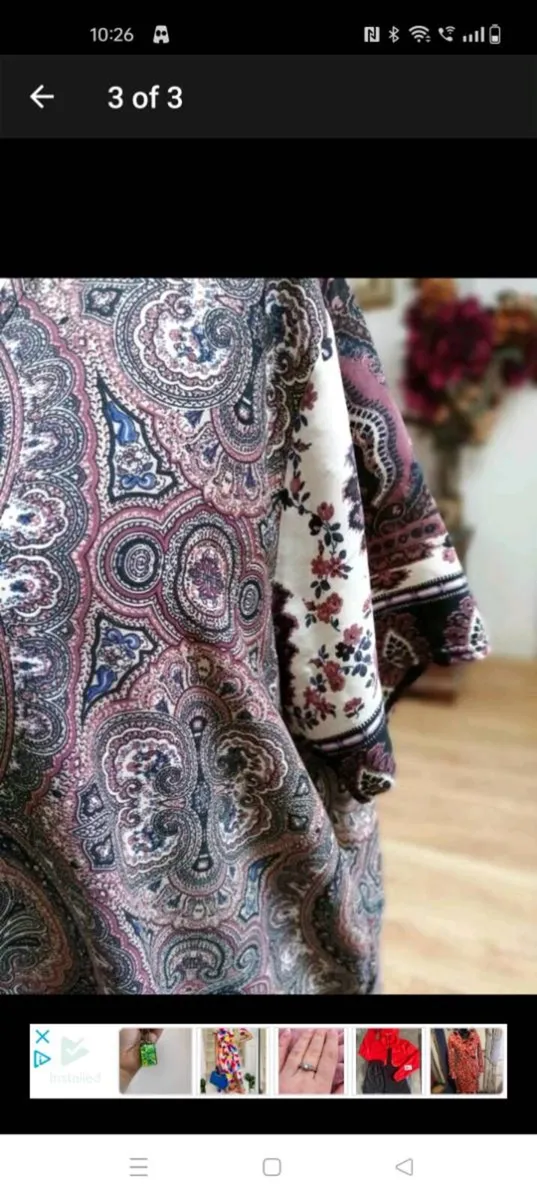 Ladies Zanzea cotton dress new never worn Size 18. - Image 3