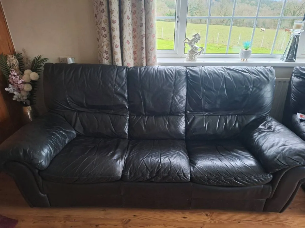 Couch and two piece - Image 1