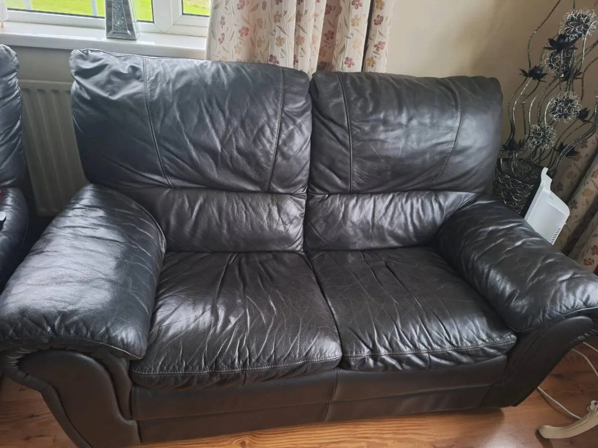 Couch and two piece - Image 2