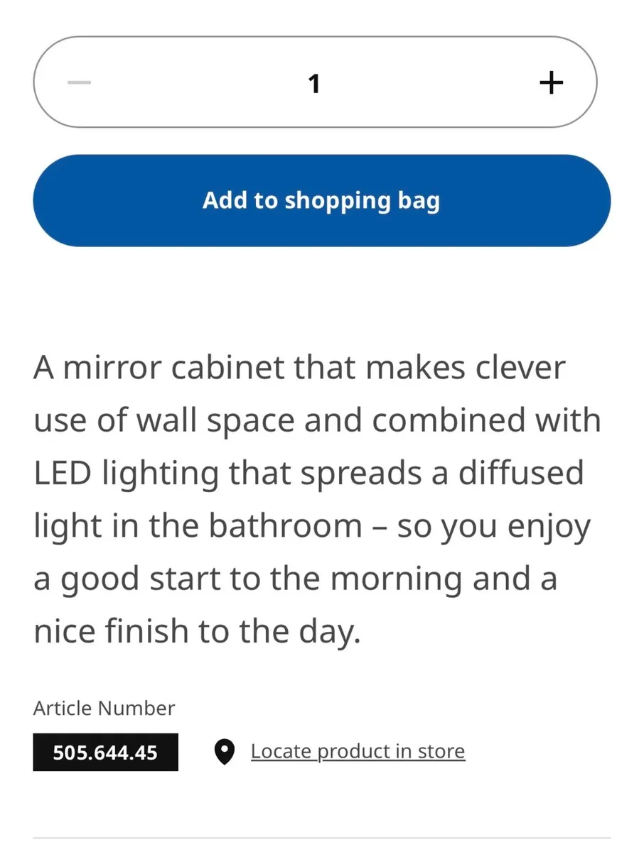 Bathroom mirror - Image 2