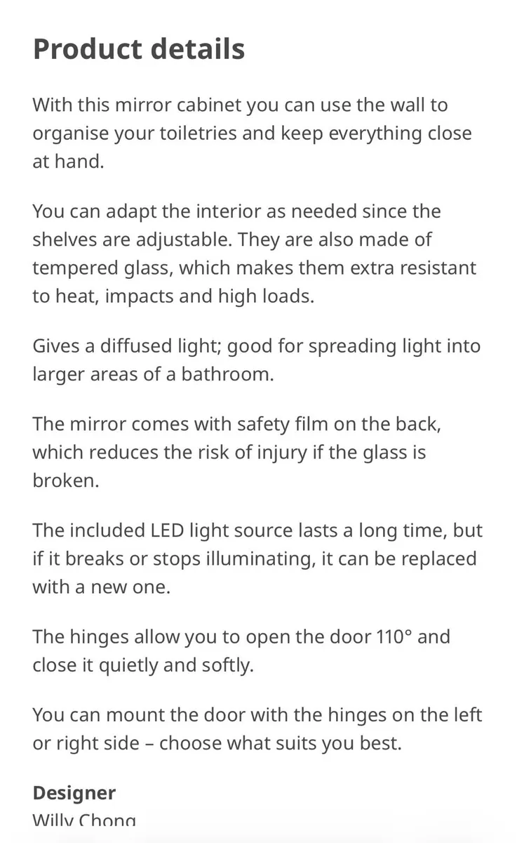 Bathroom mirror - Image 3