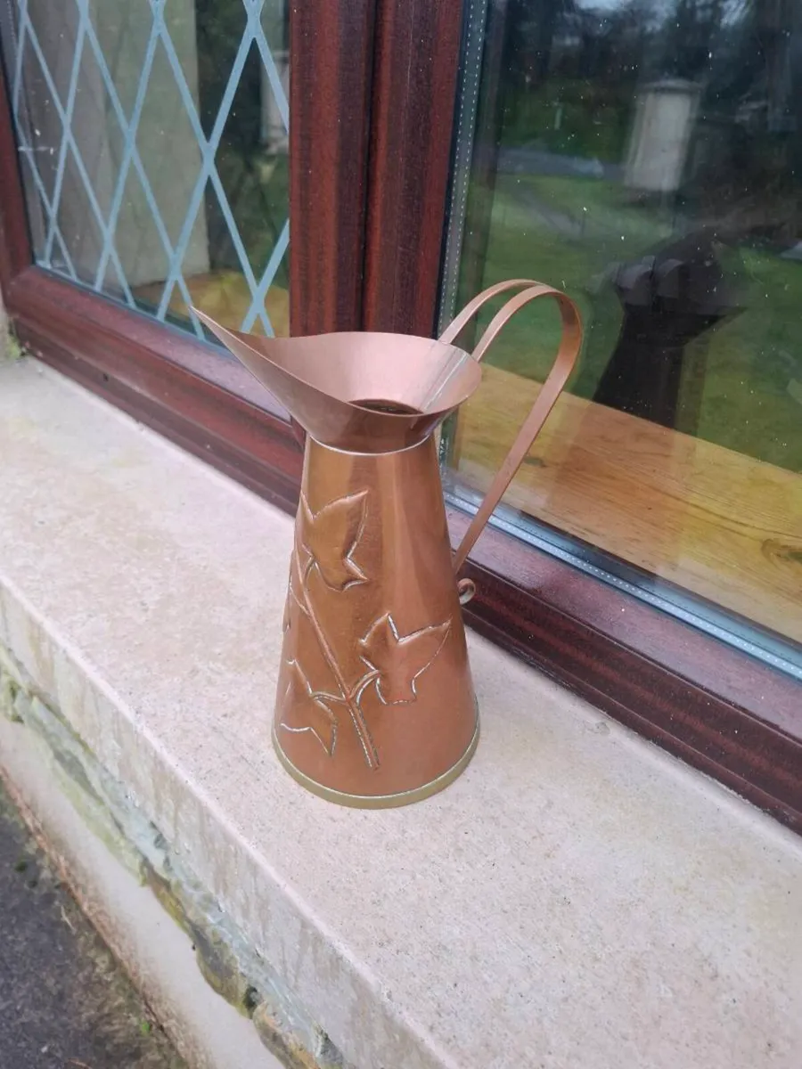 Copper pitcher - Image 1