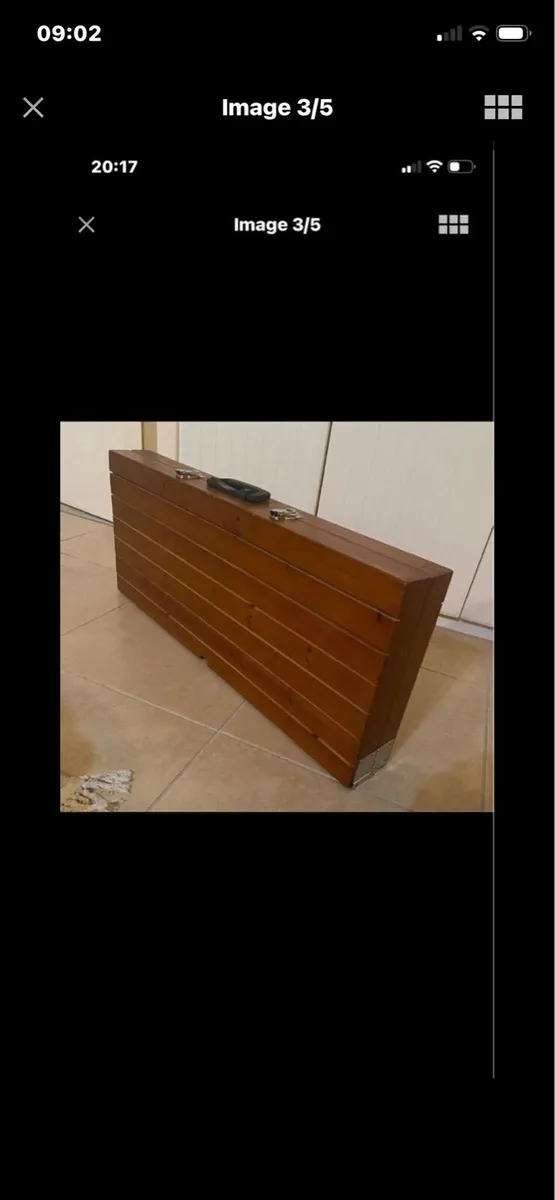 Portable Timber Picnic Table Set - Image 3