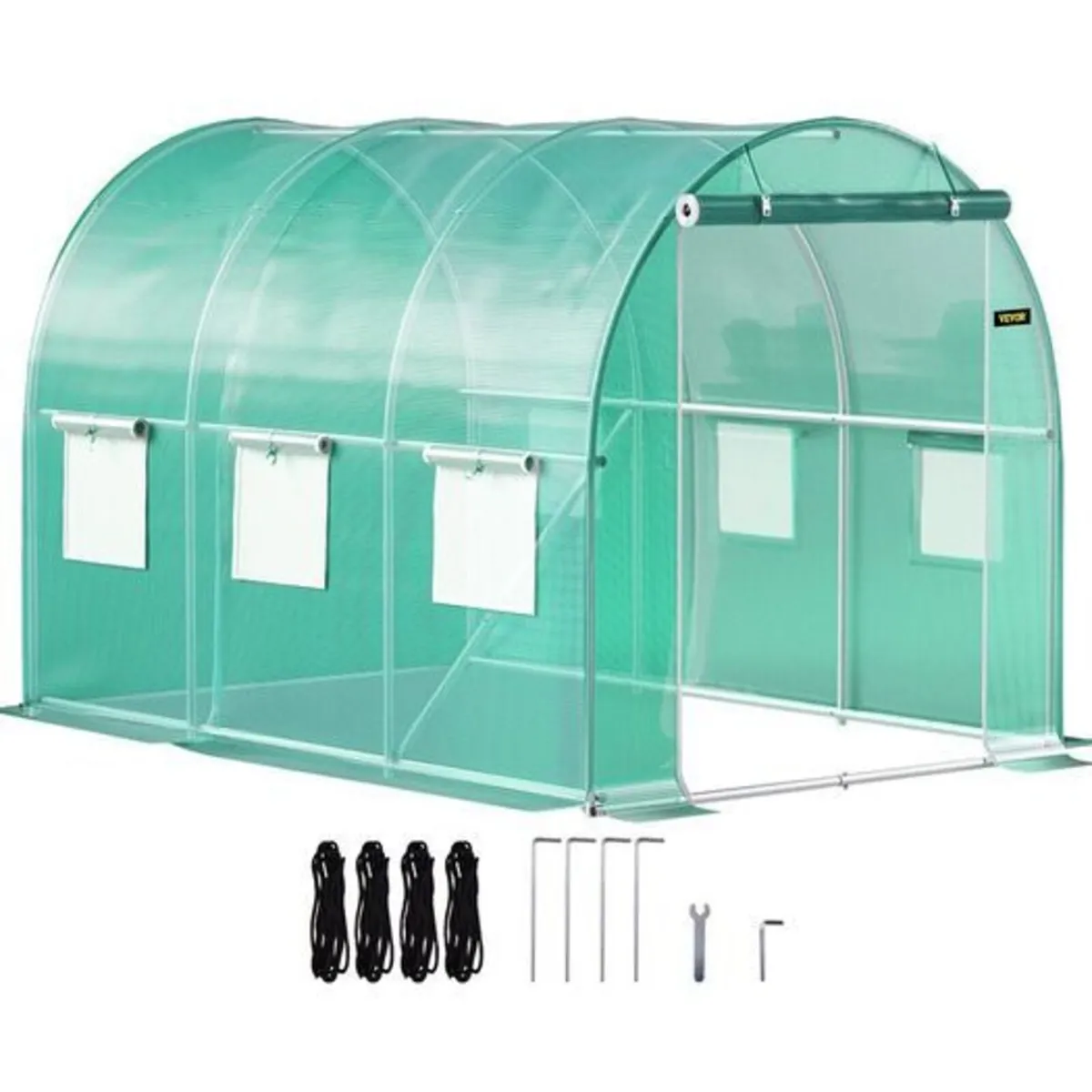 Walk-in Tunnel Greenhouse, 10 x 7 x 7 ft - Image 1