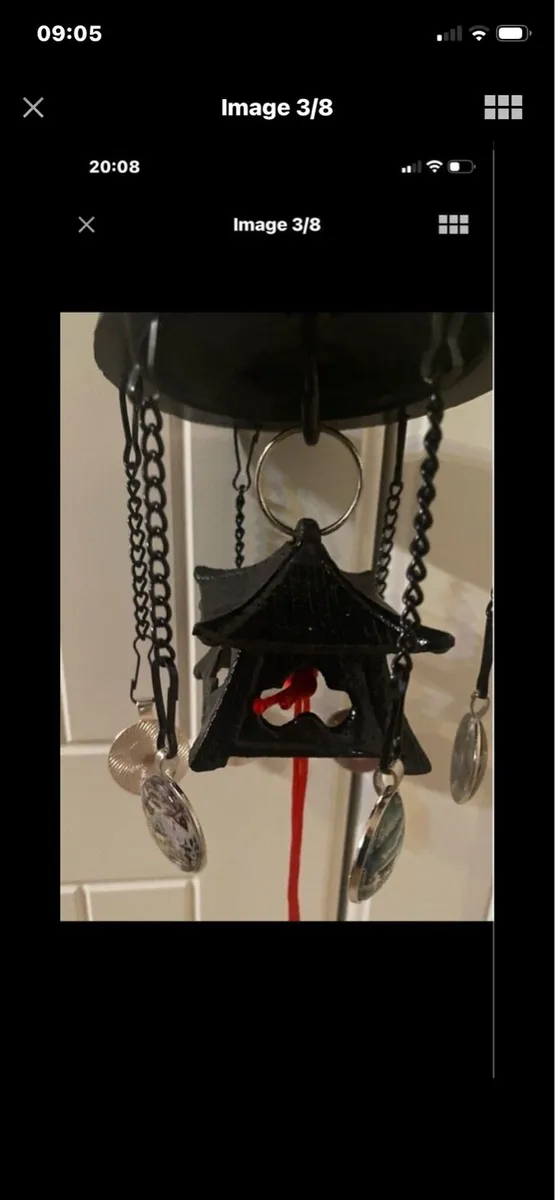 Vintage Japanese Metal Garden Ornament - Image 3