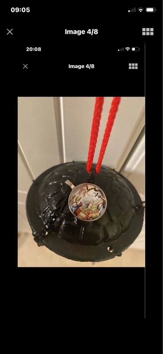 Vintage Japanese Metal Garden Ornament - Image 4