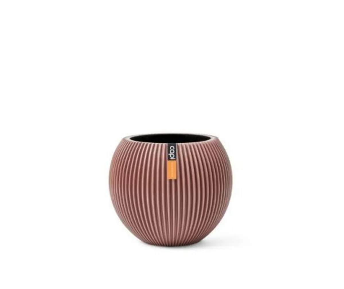 Pots & Planters -  Vase ball Groove