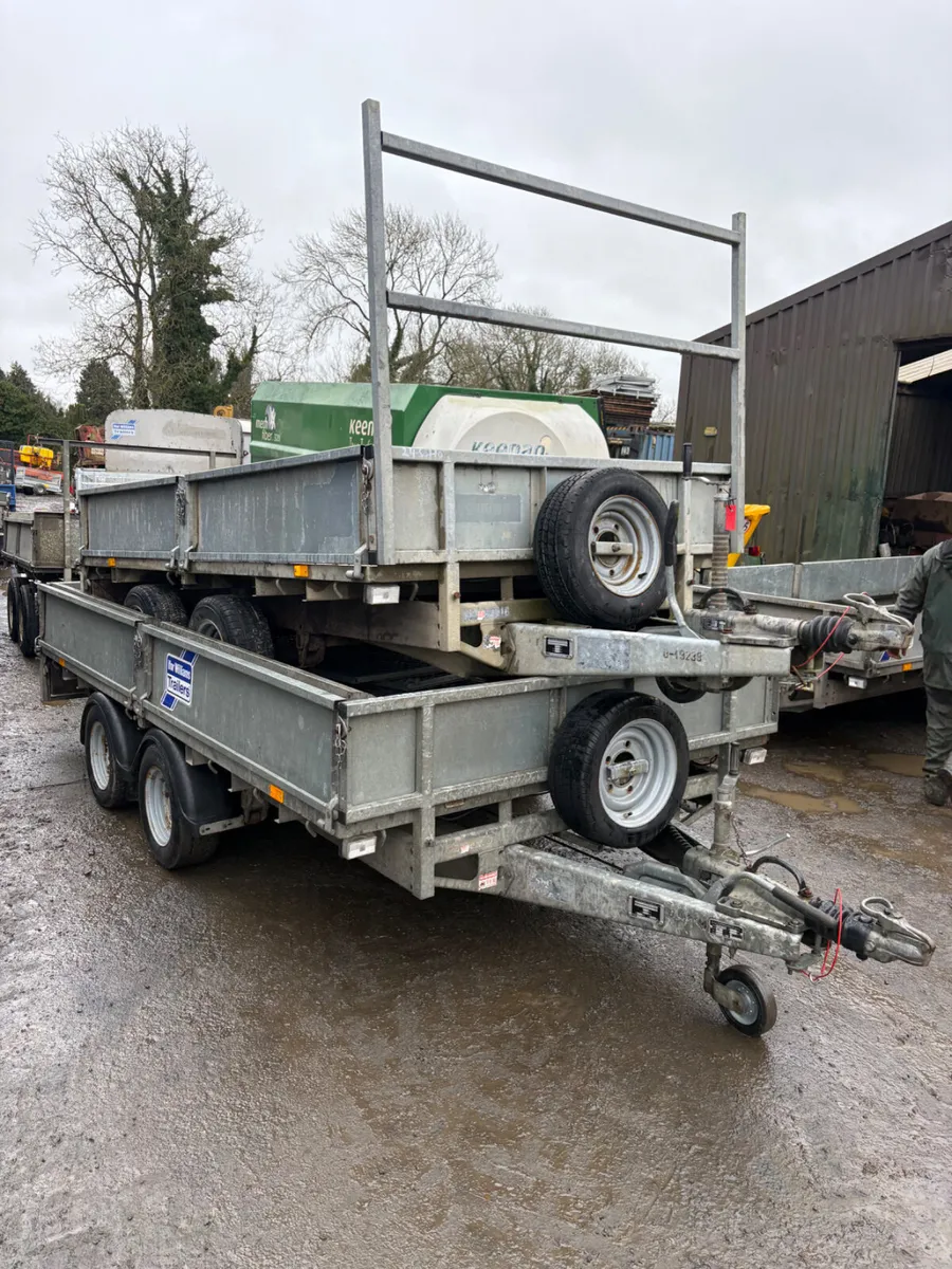 Ifor Williams 12x6 dropside trailer - Image 1