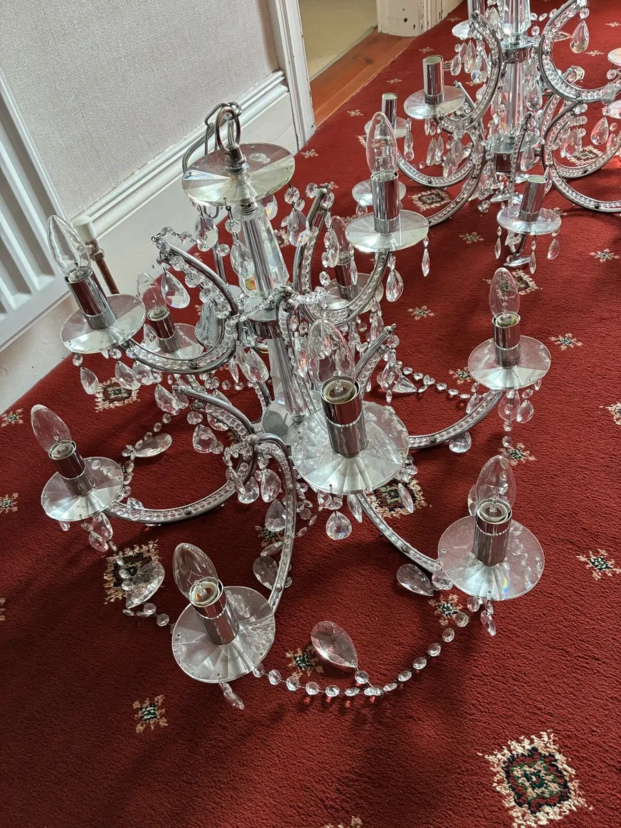 Set of 2 chandeliers - Image 3