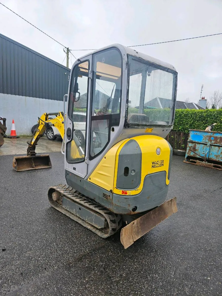 Wacker neuson 2 ton digger 2015 - Image 1