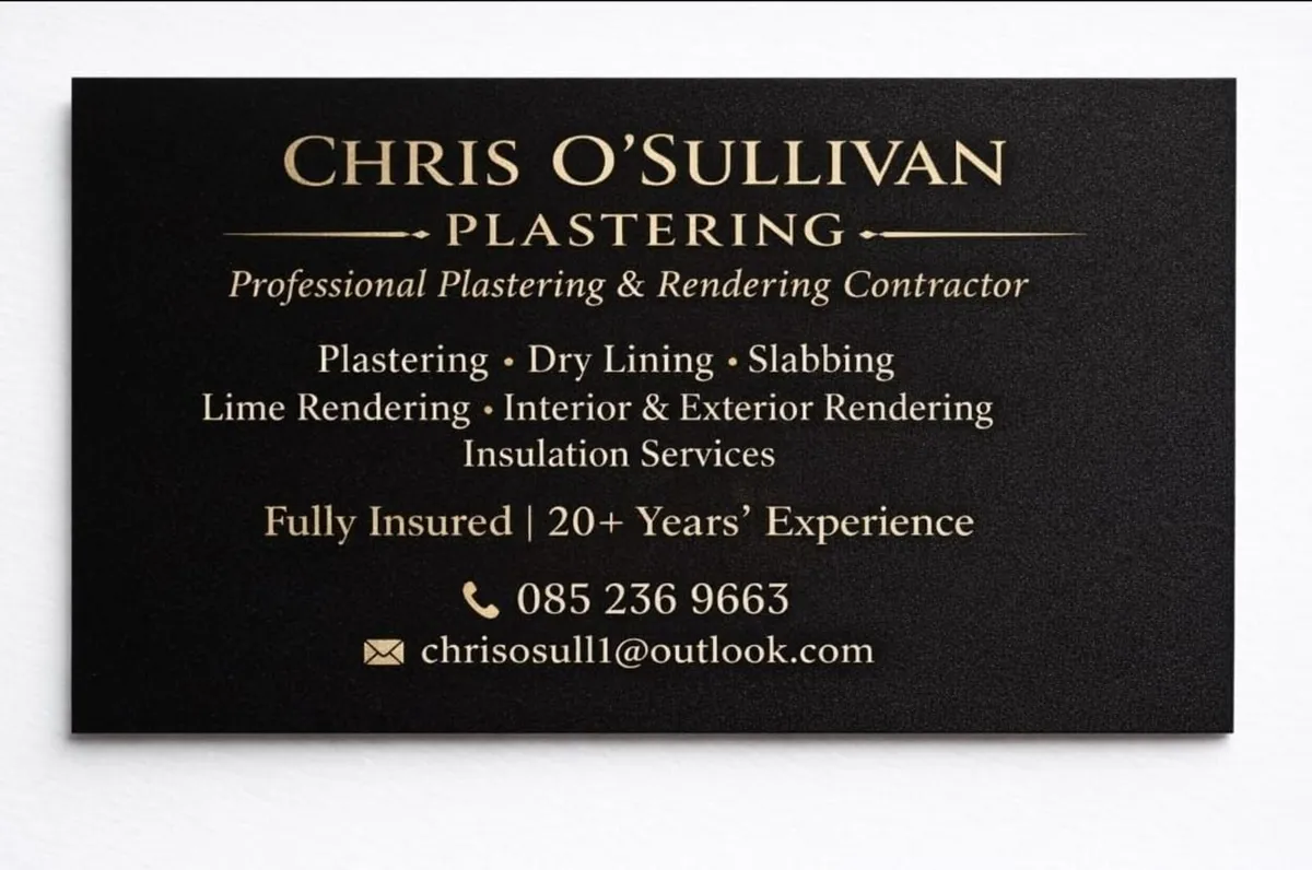 Plastering,restoration,construction,painting,renov - Image 1