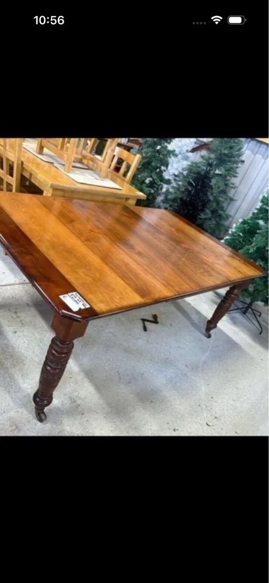 Victorian wind out Table with Winder - Image 3