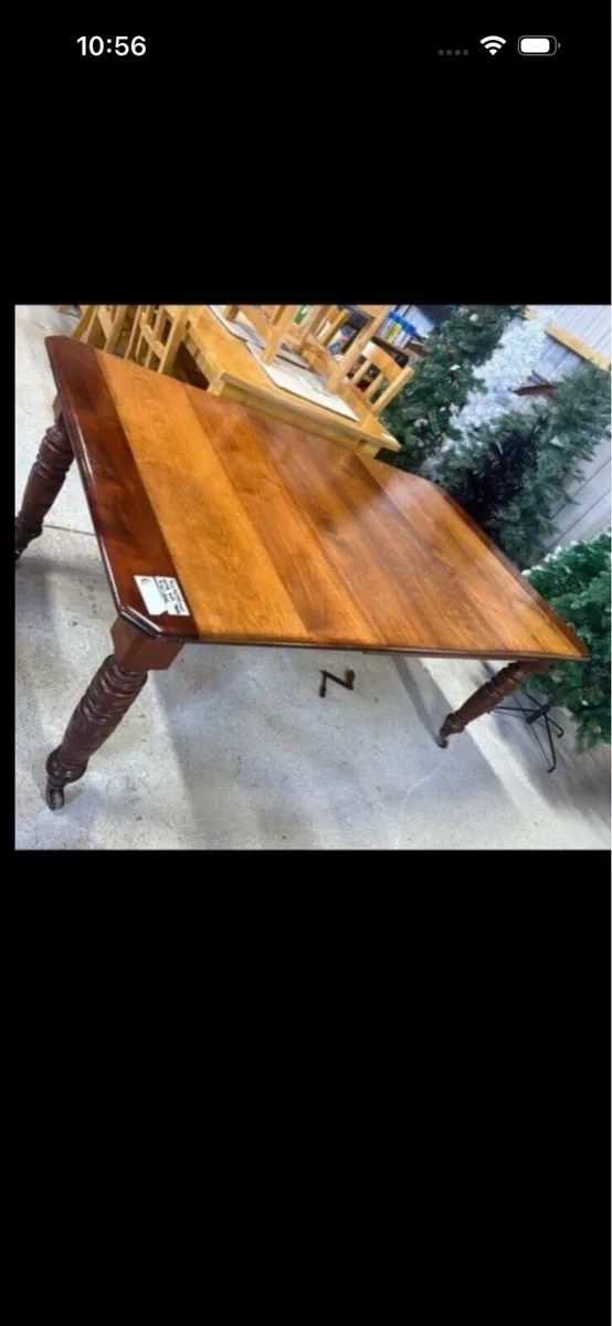 Victorian wind out Table with Winder - Image 1