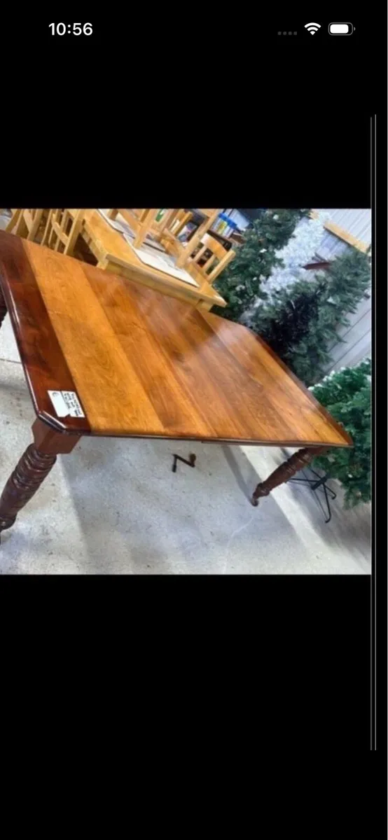 Victorian wind out Table with Winder - Image 2