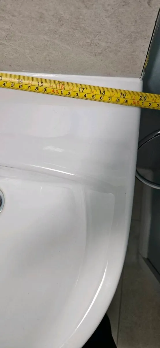 Bathroom sink and pedestal FREE - Image 3