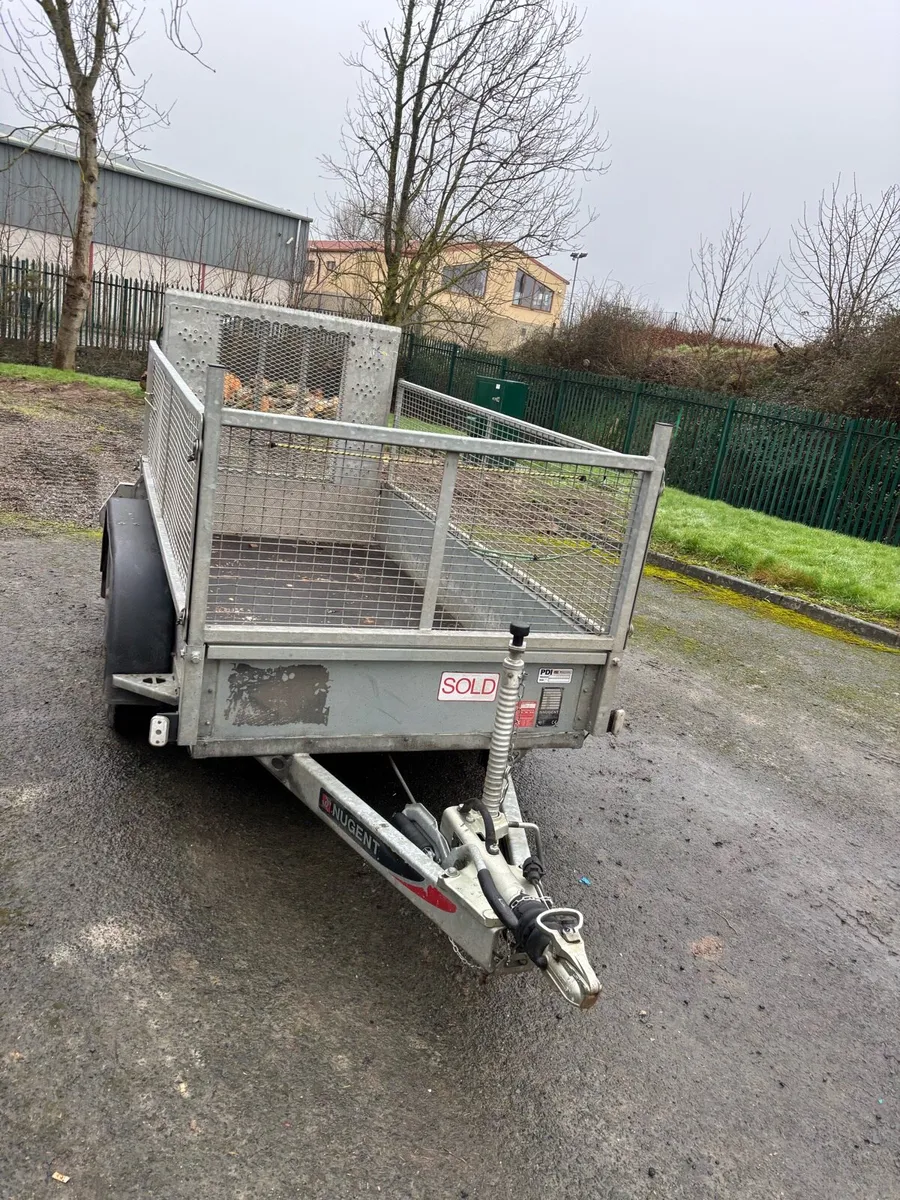 Nugent Trailer 8’2” x 4’2” - Image 1