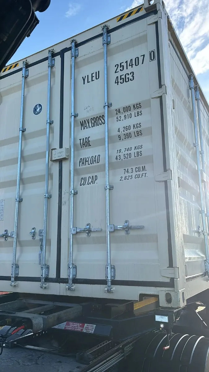 Open Side 40FT High Cube Shipping Container - Image 4