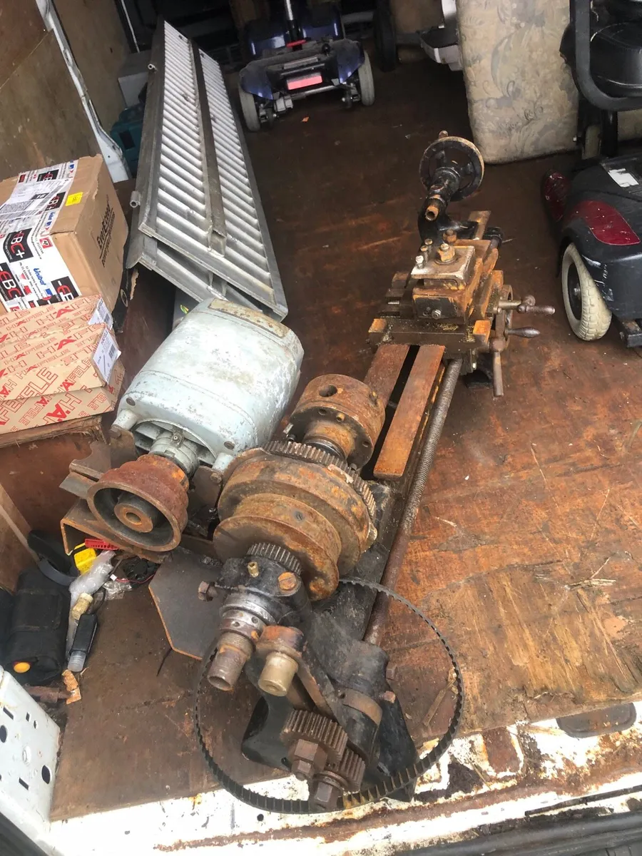 Lathe and drill - Image 1