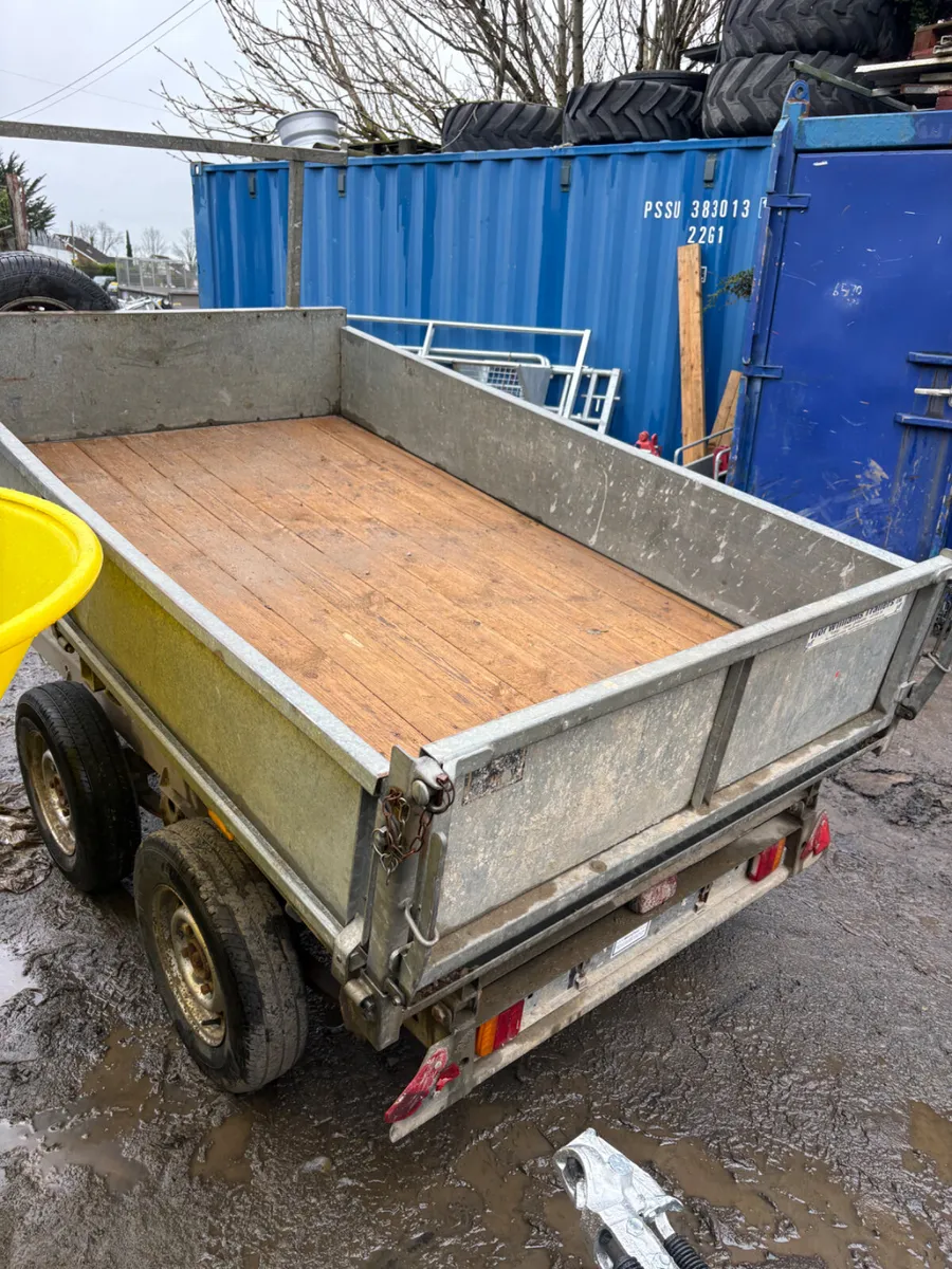 Ifor Williams 8ft tipping trailer - Image 2