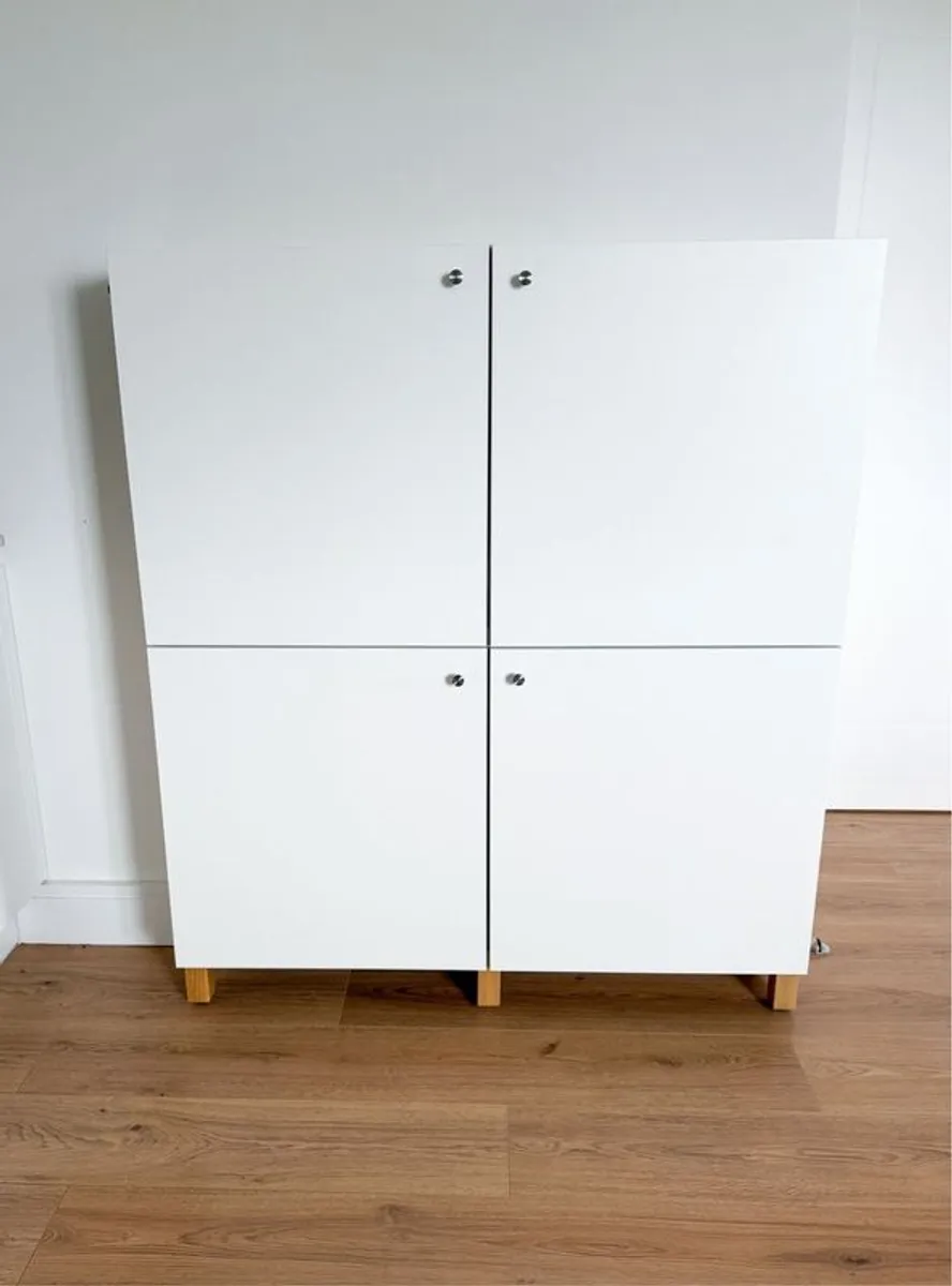 Ikea Besta Cabinet | 128x128x20cm | Good Condition - Image 2
