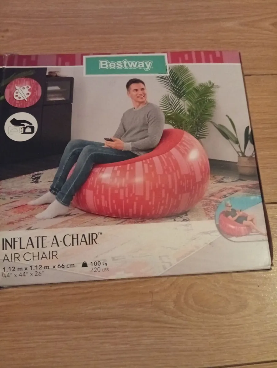 New Inflatable Air Lounge Seat Chair float - Image 1